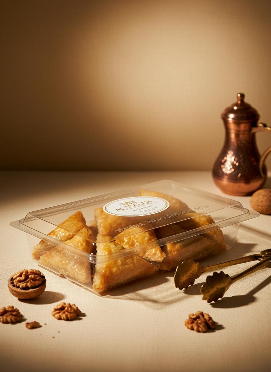 Warbat Triangles aux Noix – AL SSALAM – 500g