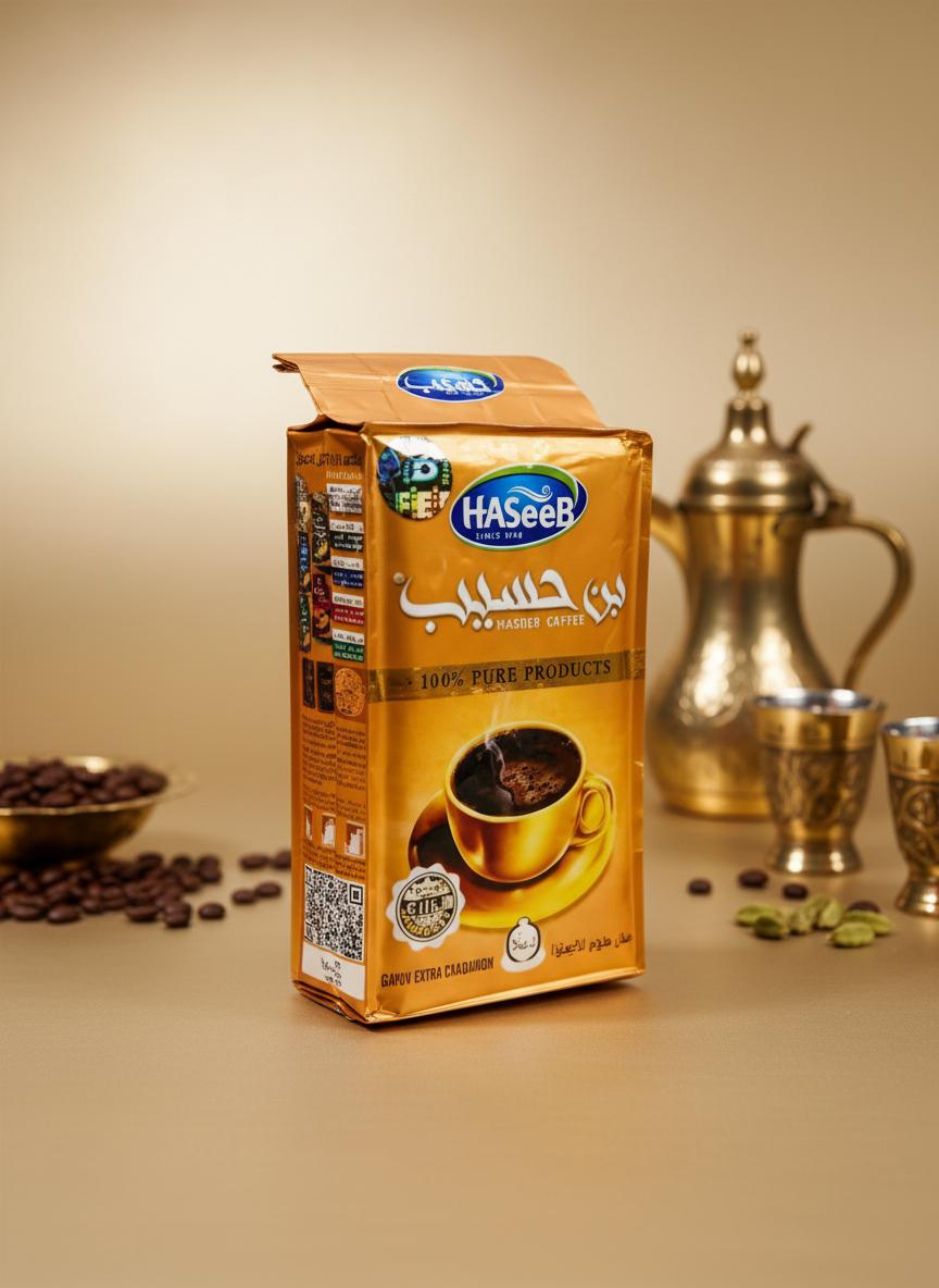 Café cardamome Gold - Haseeb - 500g