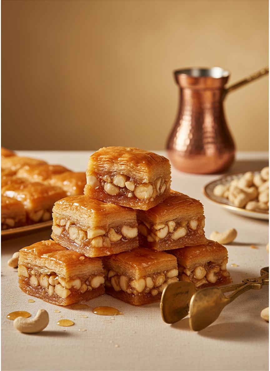 Baklawa aux Noix de Cajou Assea – AL SSALAM – 1kg