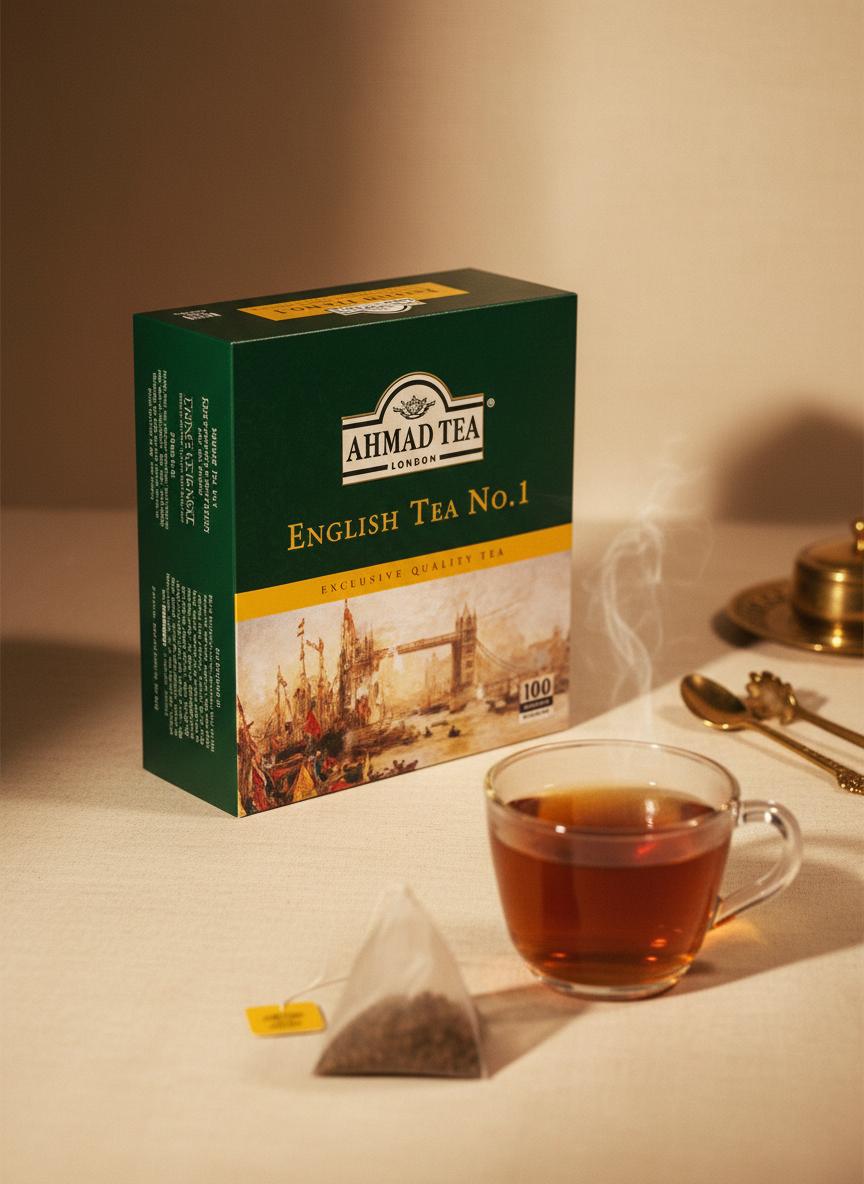 Thé Noir Anglais (En Sachets) - Ahmad - x100
