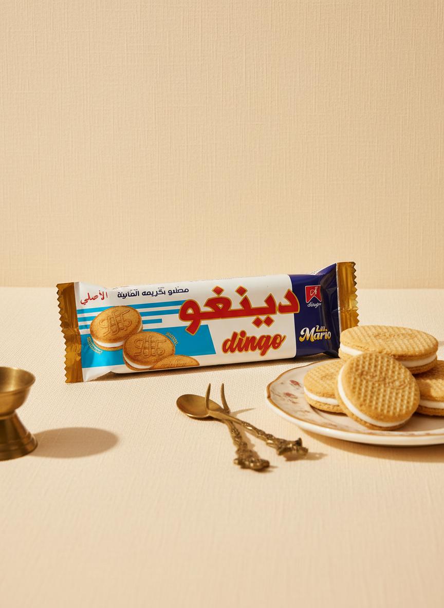 Biscuits Vanille - Dingo - 12x25g