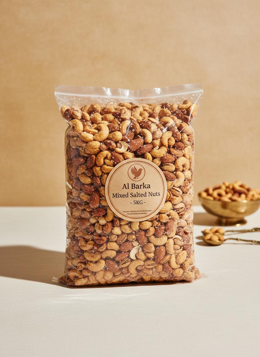 Mélange Fruits secs salleés - 5kg