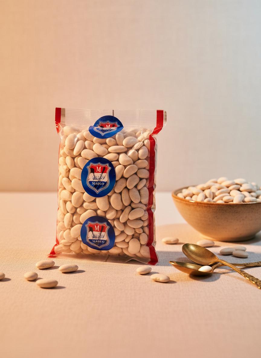 Haricots blancs gros calibres - Mario - 800g