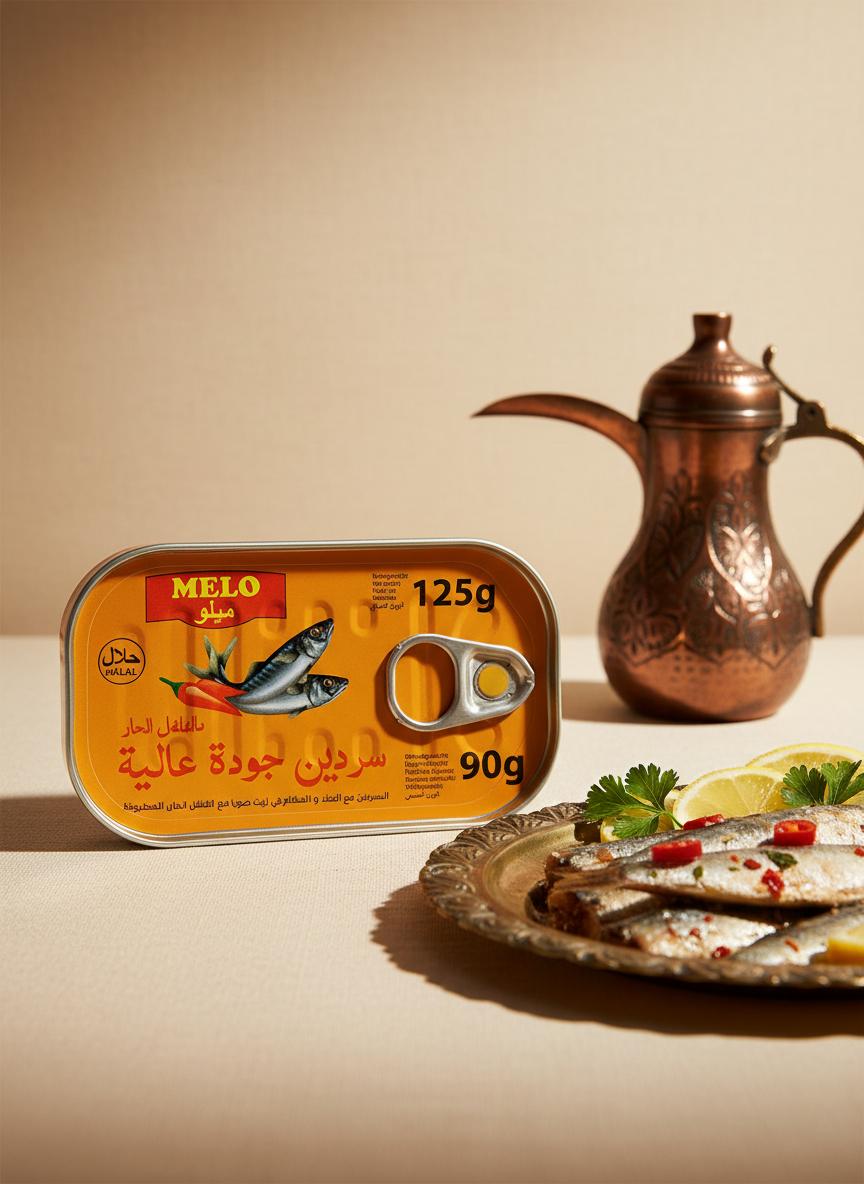 Sardine à l'huile Piquant - Melo - 125g