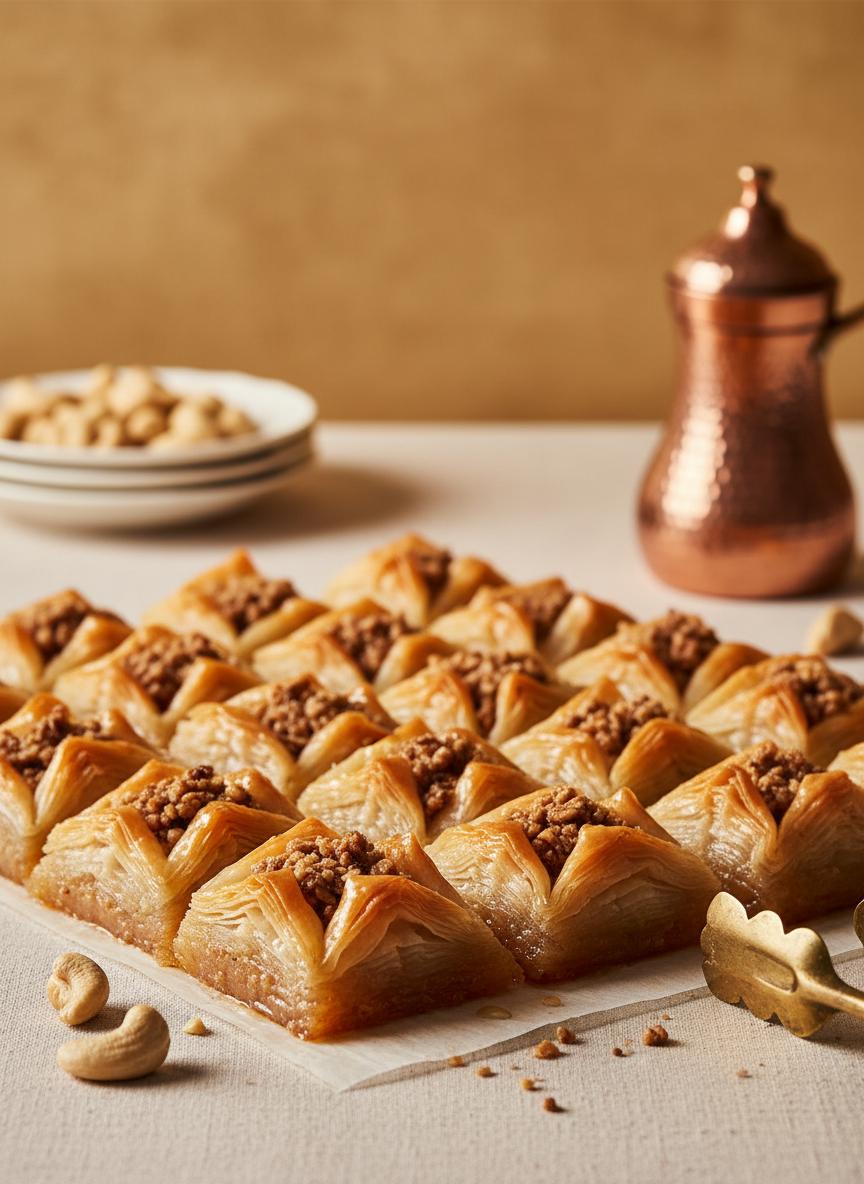 Baklawa aux Noix de cajou - Bukaj - AL SSALAM -1 kg