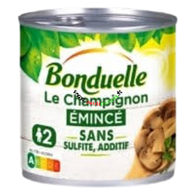 Champignon émincé BONDUELLE 230g
